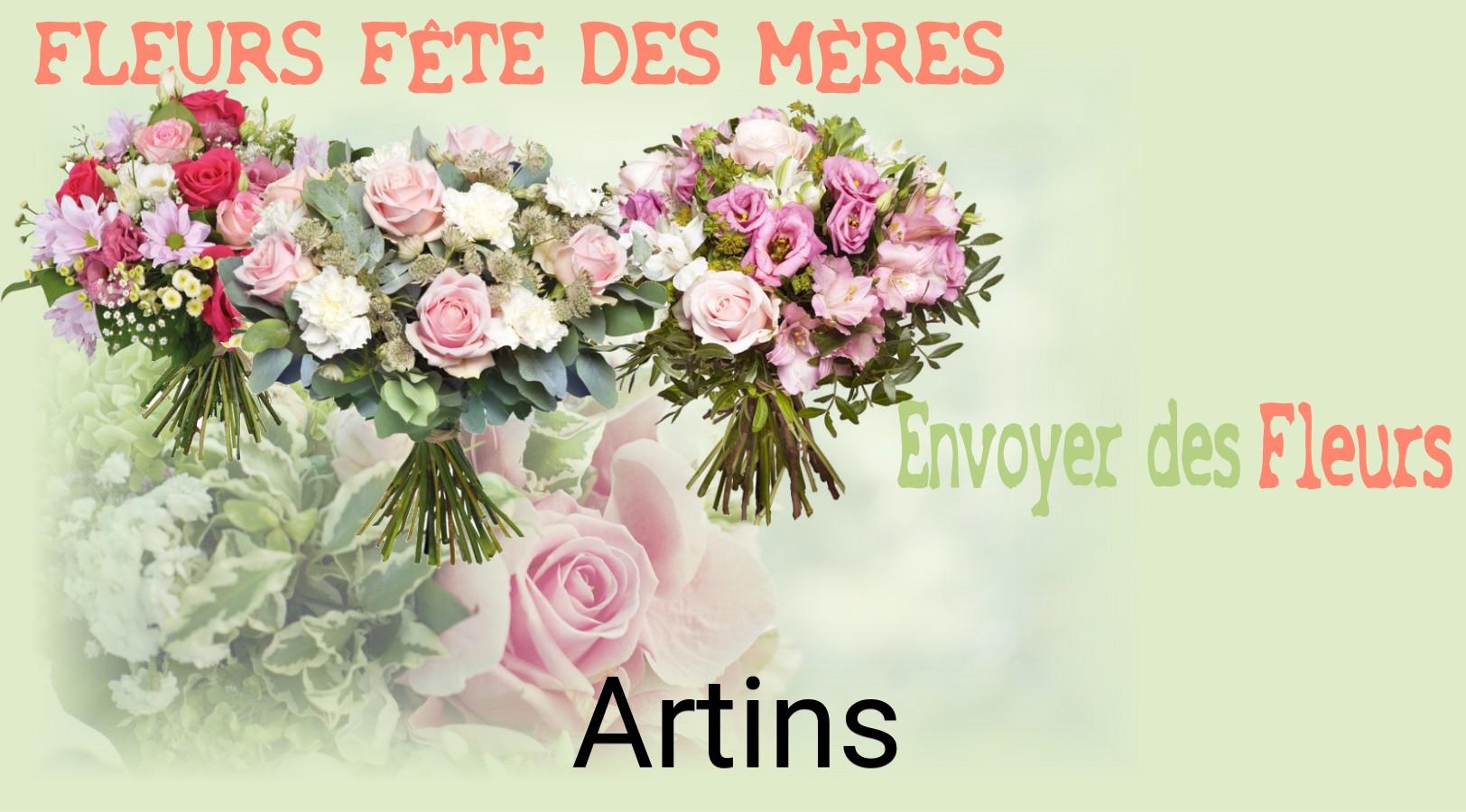 Bouquet de Fête des Mères livré à Artins