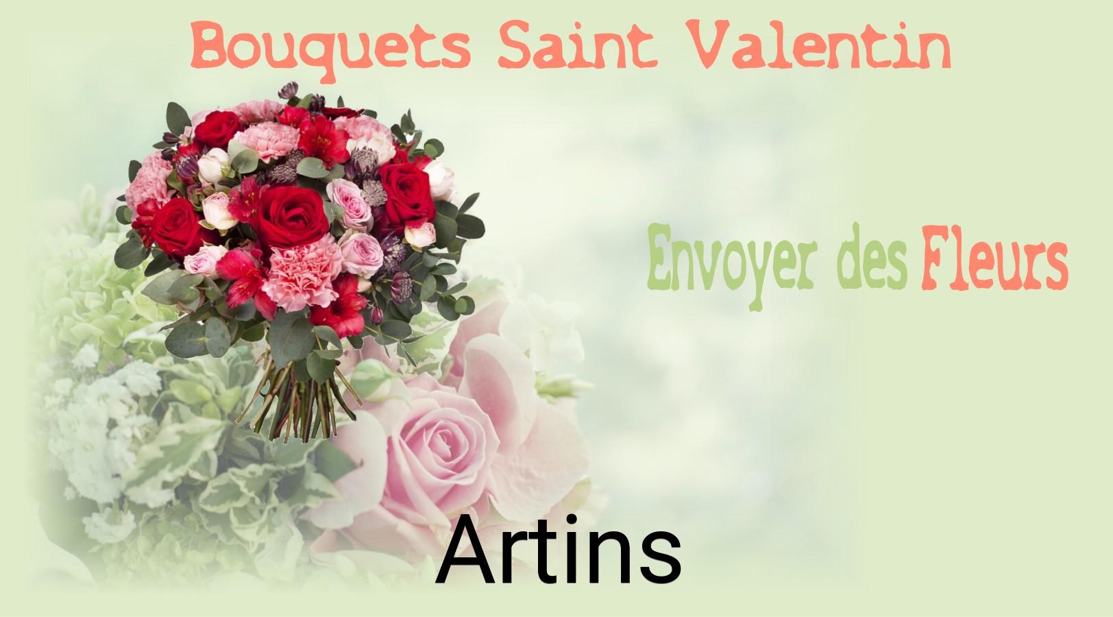 Roses de Saint-Valentin livrées à Artins